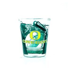 Oregon Ducks NCAA "Hi-Def" Shot Glass